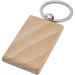 Llavero rectangular Gian de madera de haya regalo de empresa
