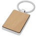 Llavero rectangular Mauro de madera de haya regalo de empresa
