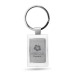 Llavero rectangular, Llavero de metal en stock publicidad