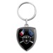 Llavero de zamac en forma de escudo - P.U.H.T neutral regalo de empresa