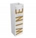 Sac bouteille en papier luxe 10x38x10cm, porte-bouteilles publicidad