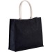 Ki-Mood Bolsa de playa de yute, Bolsa de arpillera publicidad