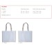 Miniatura del producto Bolsa de compras de yute y lona 4