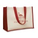 Bolsa de compras de yute y lona, Bolsa de arpillera publicidad