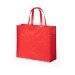 Sac shopping recyclé à soufflet, Sac shopping durable publicidad