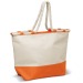 Sac toile de coton, sac de plage publicidad