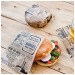 Kebab de bolsa abierta 16x16cm (una milla) regalo de empresa