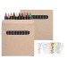 Conjunto de 12 pasteles de colores regalo de empresa