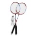 Juego de 2 raquetas de bádminton de metal regalo de empresa