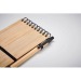 SONORABAM - Juego de blocs de notas de bambú A6, cuaderno con bolígrafo publicidad