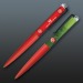Stylo avec insert flottant large, Stylo avec insert flottant dans un liquide publicidad