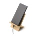 Support de téléphone en bambou Margarita, Porte-téléphone portable et support, socle, base pour smartphone publicidad