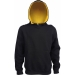 Sudadera con capucha de contraste para niños de Kariban, sudadera infantil publicidad