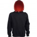Sudadera con capucha de contraste para niños de Kariban, sudadera infantil publicidad