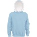 Sudadera con capucha de contraste para niños de Kariban regalo de empresa