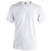 T-shirt adulte blanc "keya" MC180-OE, T-shirt classique publicidad