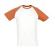 T-shirt bicolore raglan FUNKY, T-shirt classique publicidad