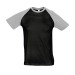 T-shirt bicolore raglan FUNKY, T-shirt classique publicidad