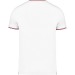 T-shirt col V en maille piquée, T-shirt col V publicidad