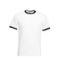 T-shirt bords côtes contrastés, T-shirt classique publicidad