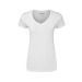 T-shirt femme blanc - Iconic V-Neck, Textile Fruit of the Loom publicidad