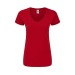 T-shirt Femme Couleur - Iconic V-Neck, Textile Fruit of the Loom publicidad
