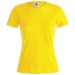 Camiseta de mujer Color KEYA en algodón 150 g/m2, camiseta clásica publicidad
