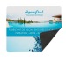Tapis de souris microfibre souple, musées publicidad