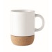 Taza de 30 cl con base de corcho regalo de empresa