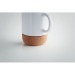 Mug en céramique avec base en liège 300ml, mug avec impression photo quadri publicidad