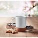 Taza de 30 cl con base de corcho regalo de empresa