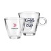 Taza de café de cristal 23cl, Taza publicidad