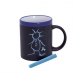 Mug ardoise bicolore, mug ardoise publicidad