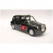 Taxi londonien 12cm, petite voiture publicidad