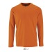 T-shirt manches longues 190g Imperial, textile Sol's publicidad