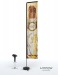 Voile rectangle 4m20, Beach flag et oriflamme publicidad