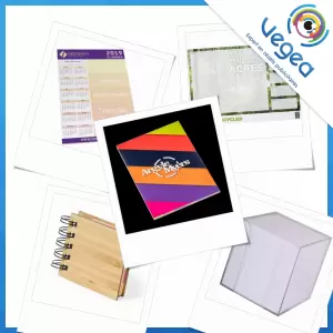 Visión general de los productos de bloc de notas personalizados