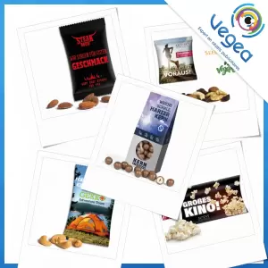 Visión general de los productos de La confitería o la cafetería Seeberger personalizados