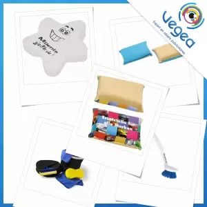 Visión general de los productos de esponja personalizados