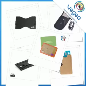 Visión general de los productos de Estuche anti-RFID y porta tarjetas personalizados