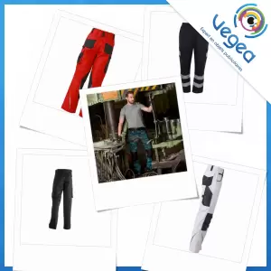 Visión general de los productos de Pantalones de trabajo personalizados