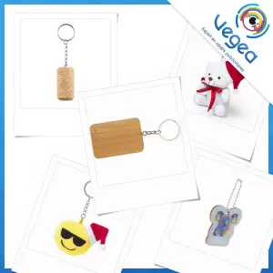 Visión general de los productos de Llavero con cadena personalizados