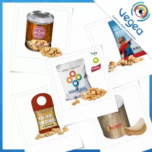 Visión general de los productos de Bocadillo salado personalizados