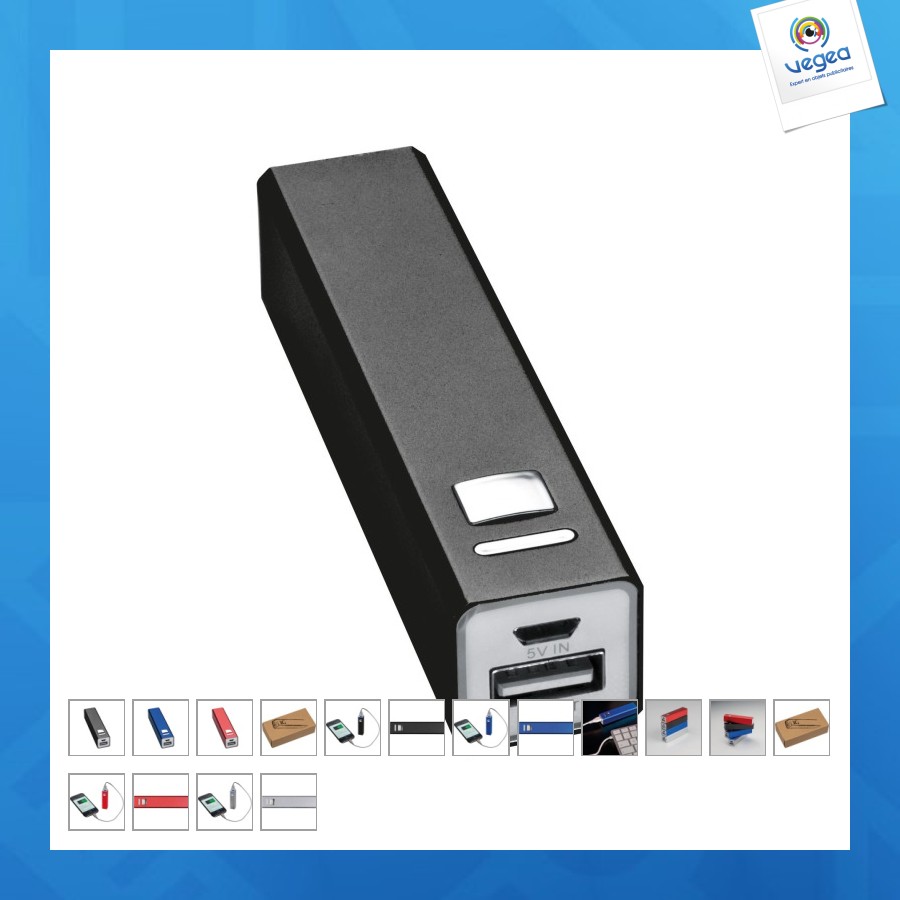 Chargeur personnalisable en métal
