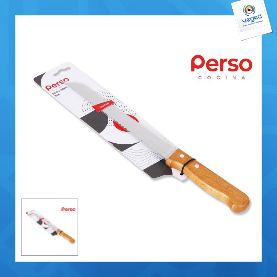 Couteau à pain publicitaire 20,5cm perso traditionnel