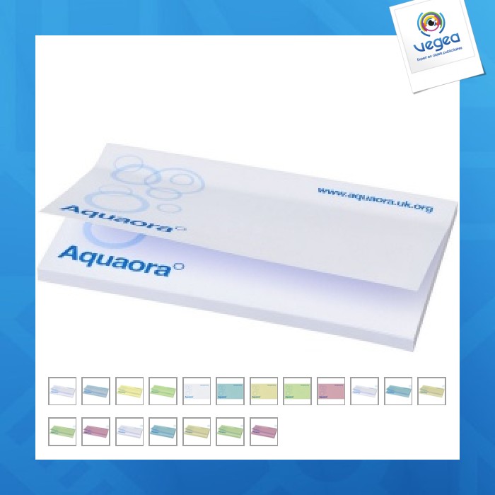 Almohadillas de hojas adhesivas 125x75mm