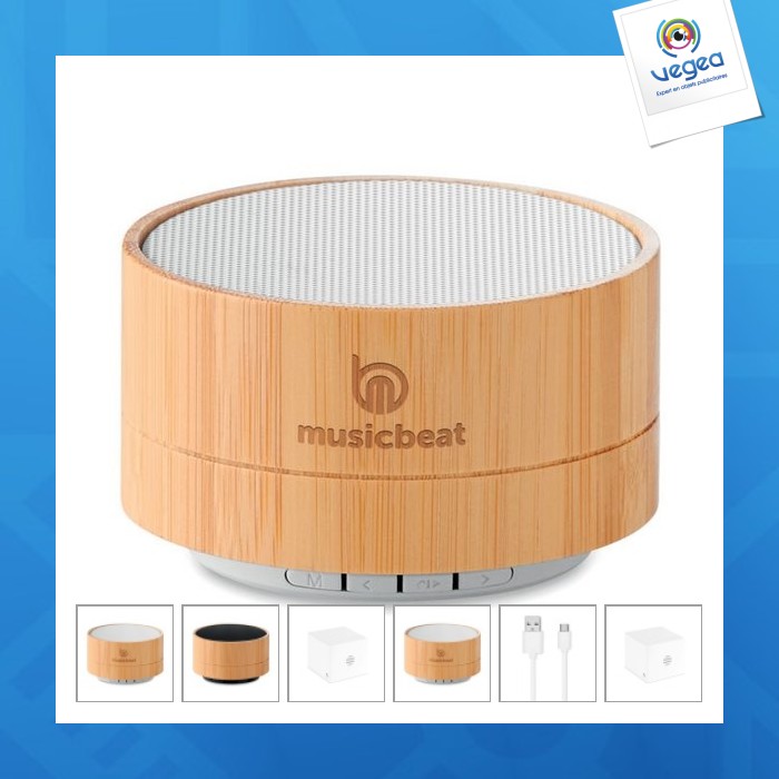 Altavoz bluetooth de bambú. - sound bamboo