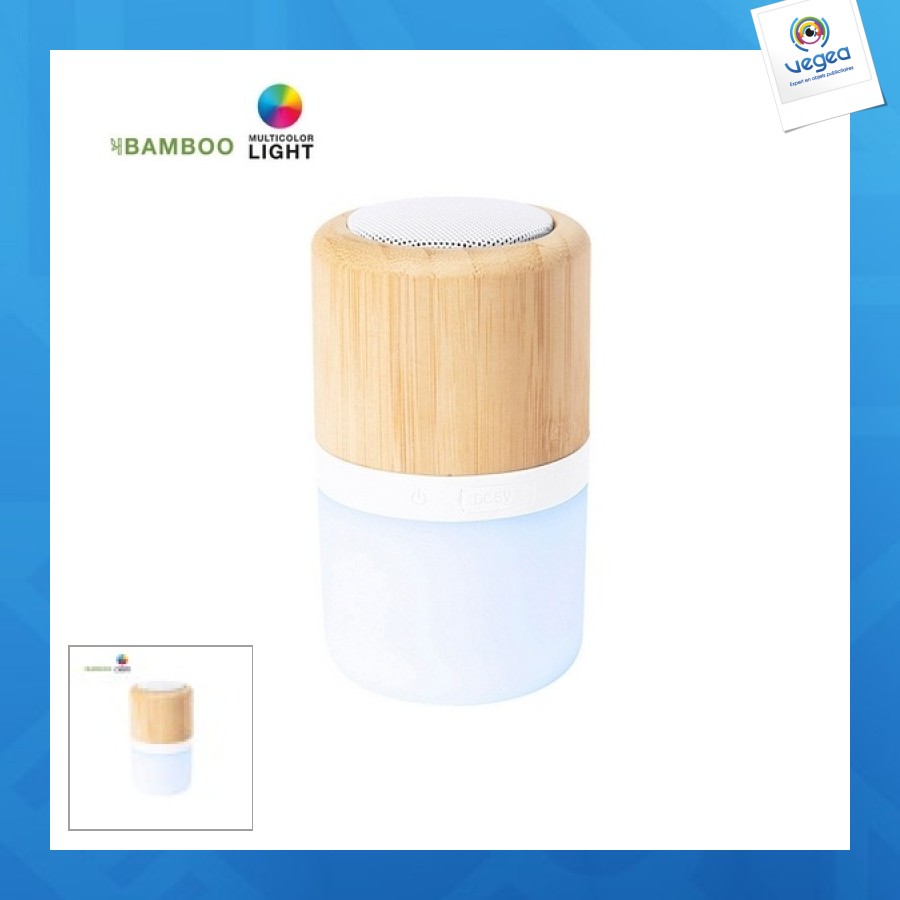 Altavoz de bambú de 3 w
