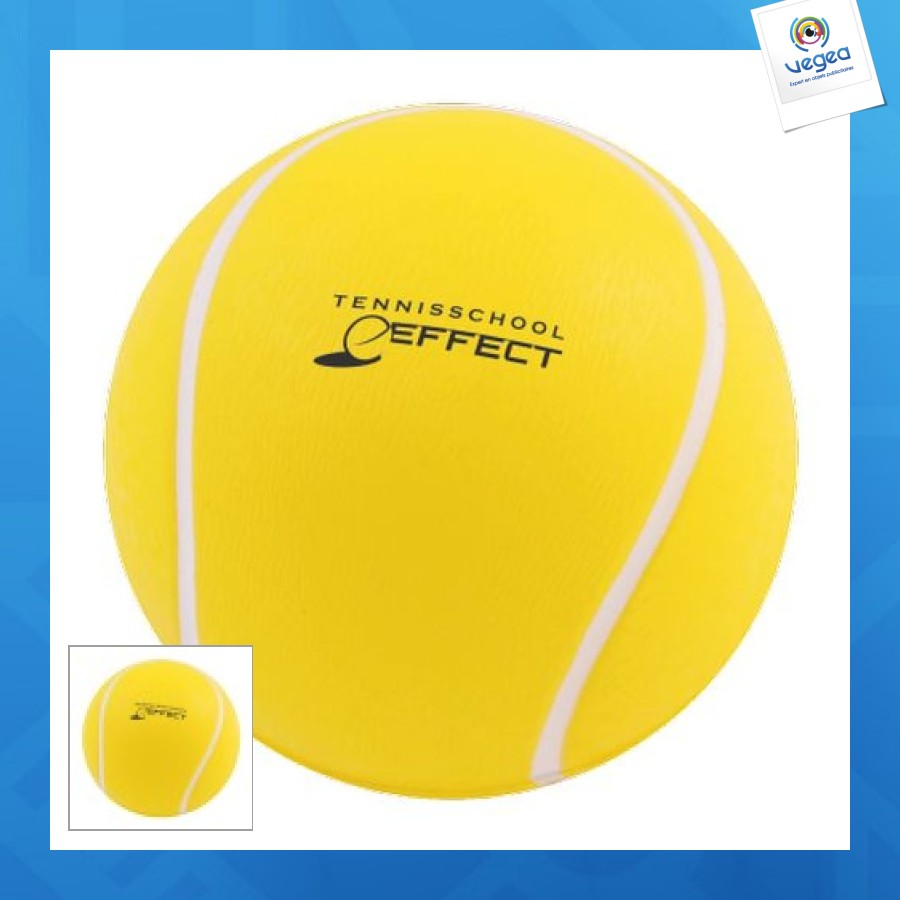 Anti-stress balle de tennis personalizable