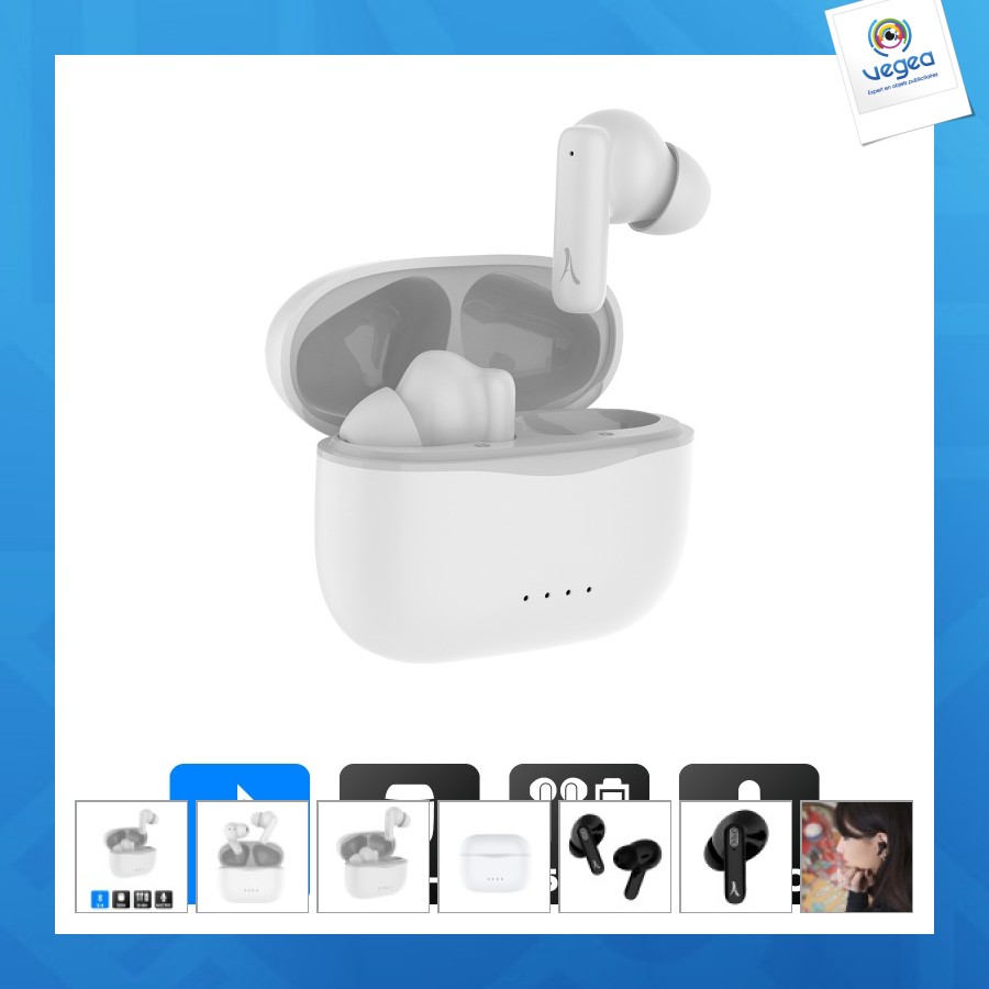 Audífonos inalámbricos bluetooth verdaderos